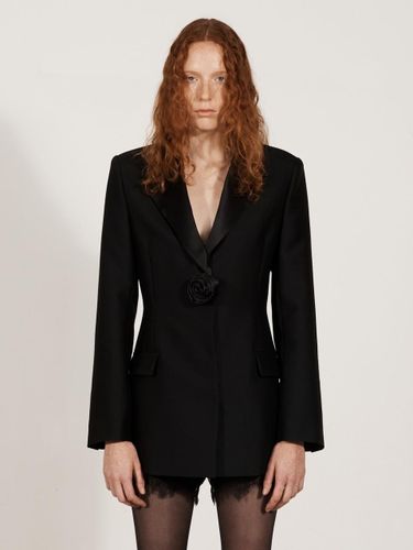PEAK LAPELS TUXEDO JACKET_BLACK - YCH - Modalova