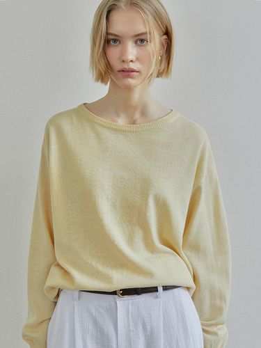 BACK STITCHED U - NECK KNIT / - Ihr - Modalova