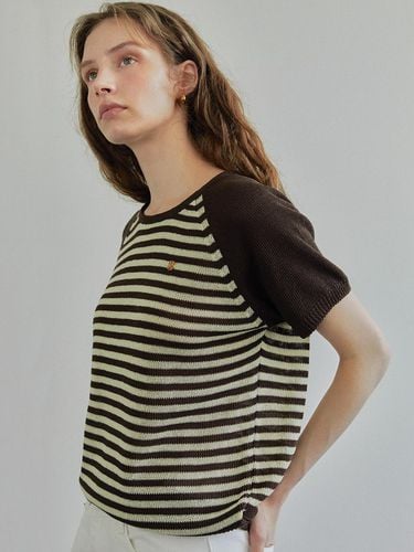 STRIPE SUMMER KNIT / YELLOW - Ihr - Modalova