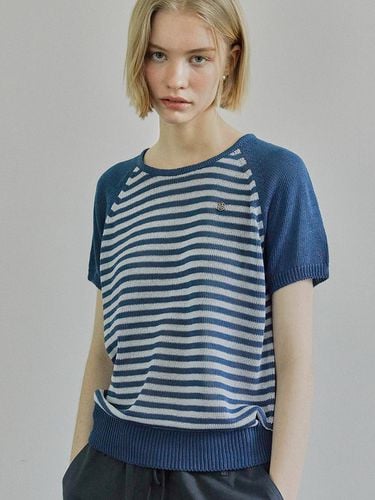 STRIPE SUMMER KNIT / BLUE - Ihr - Modalova