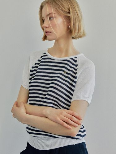 STRIPE SUMMER KNIT / WHITE - Ihr - Modalova