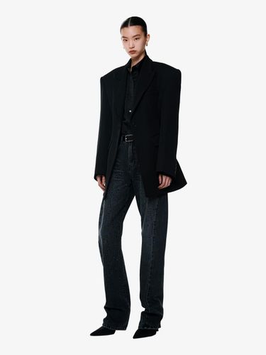 SINGLE BRESTED TAILORED JACKET BLACK (F24JK1091BK) - YCH - Modalova