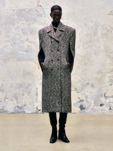 CONSTRUCTED WOOL BLEND COAT (F24OT0062SP) - YCH - Modalova