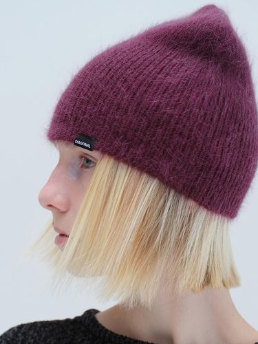 BEANIE (Purple) - DIAGONAL - Modalova