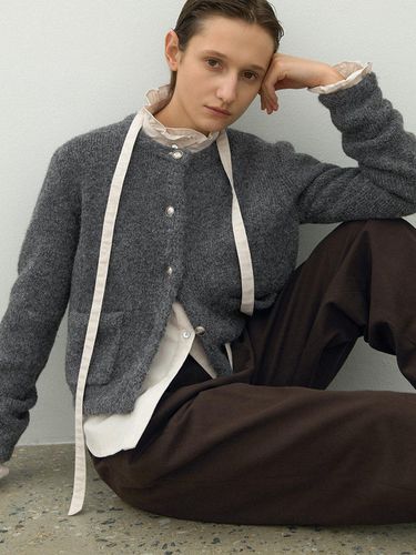 ADORE TWEED KNIT CARDIGAN (CD - 2157) - Atelier Nain - Modalova