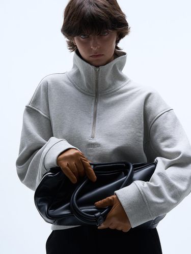 Half-zip Cotton Standard Fit Sweatshirt [] - MAGJAY - Modalova