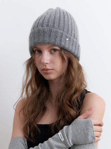 Soft knit beanie - gray - KINDABABY - Modalova