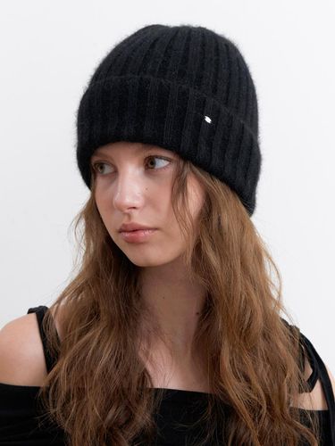 Soft knit beanie - black - KINDABABY - Modalova