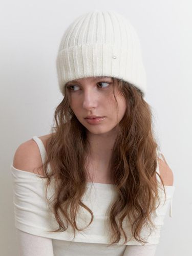 Soft knit beanie - white - KINDABABY - Modalova