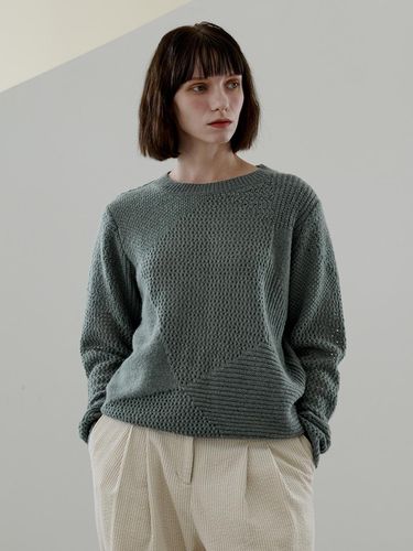 GRAIN SEE THROUGH KNIT (LEBFWNT1711) - LETOILE - Modalova