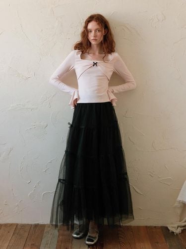 DD_Double-layer mesh tulle skirt - DUNDROP - Modalova