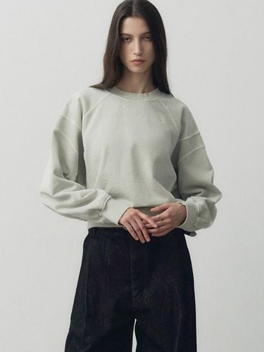 Panel Cropped Sweatshirt () - NOIRER for WOMEN - Modalova