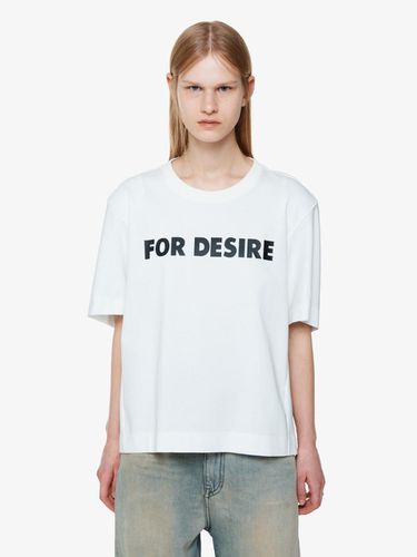 FOR DESIRE PRINTED TSHIRT (F24TO9121WH) - YCH - Modalova