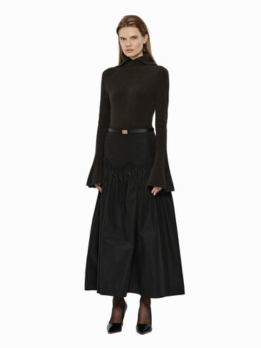 HIGH WAIST SKIRT BLACK (W24SK6051BK) - YCH - Modalova