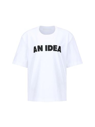 AN IDEA PRINTING T-SHIRT - (W24TS11131WH) - YCH - Modalova