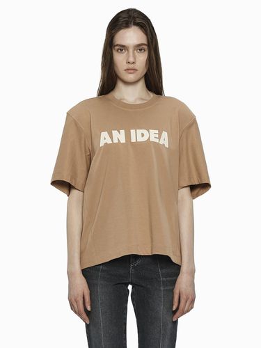 AN IDEA PRINTING T SHIRT BEIGE (W24TS11132BE) - YCH - Modalova