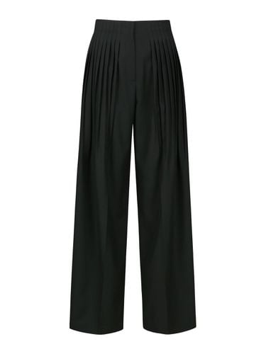 PLEAT DETAIL LONG PANTS (W24PT5051BK) - YCH - Modalova