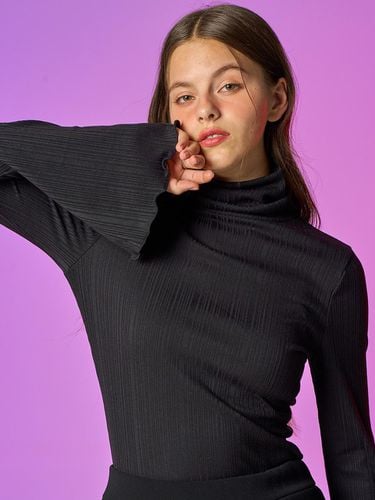 WOMEN Flared Long Sleeve Inner Winter Turtleneck T - KOLEAT - Modalova