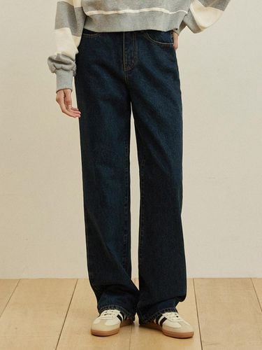 Wide Leg Cotton Twill Denim Pants [] - WAAR - Modalova