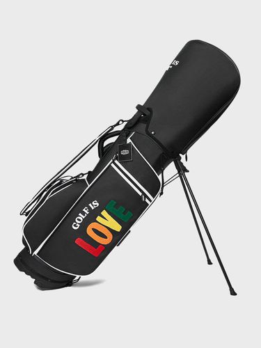 GOXO Golf Is Love Stand Bag Black - goxo - Modalova