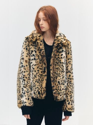 FUR JACKET_Light Brown (Pattern) - MARGESHERWOOD - Modalova