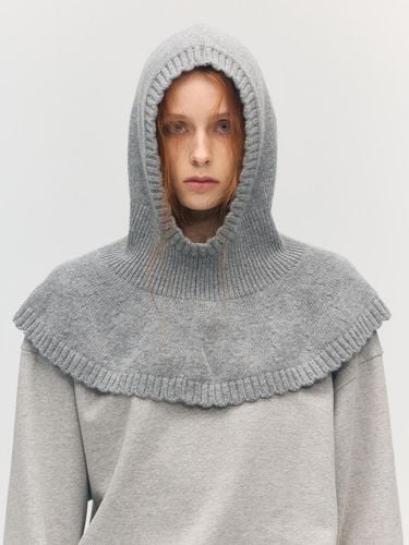 FLARED BALACLAVA_melange grey - MARGESHERWOOD - Modalova