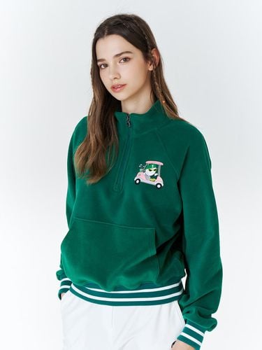 Swag cart double fleece half zip-up - goxo - Modalova