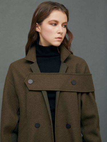 SHOULDER BELTED COAT_BP2AWC0123 - BETTERKIND - Modalova