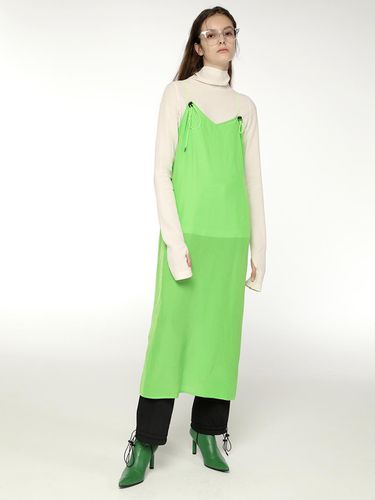 STRING SHOULDER LONG DRESS_BP5AWD2322 - BETTERKIND - Modalova