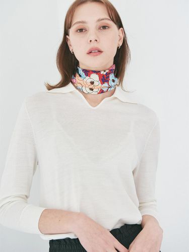 WOOL] Lovely big collar pullover - murray allan - Modalova