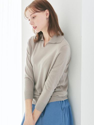 WOOL] Lovely big collar pullover - murray allan - Modalova