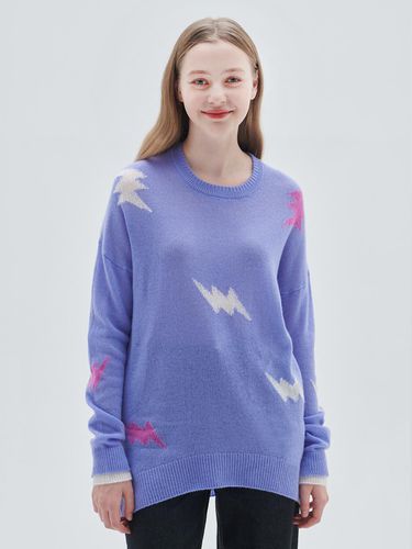 M23WPU014] Lightning intarsia pullover ( - murray allan - Modalova