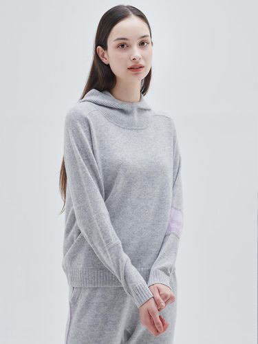 M23WPU017] High neck hooded pullover () - murray allan - Modalova