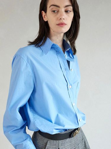 Mari Real Basic Shirt Blue - Mare di mari - Modalova