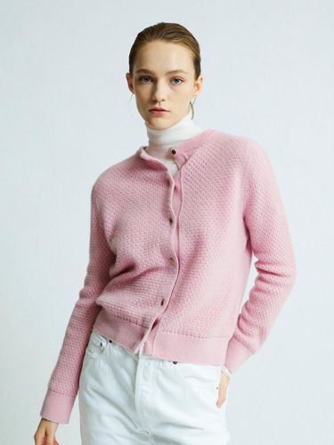 Textured Two-way Pullover / Cardigan - Mare di mari - Modalova