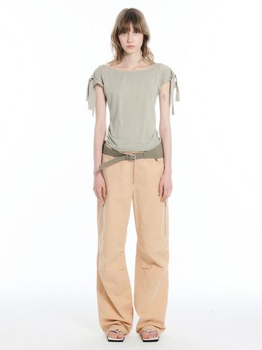 ZIPPER FLAP CARGO PANTS - CERRIC - Modalova