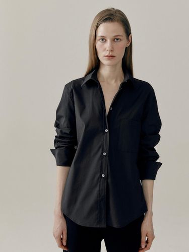 Mari Wide Cuffs Shirt Black - Mare di mari - Modalova