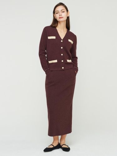 Side Cable Skirt_Red Brown - murray allan - Modalova