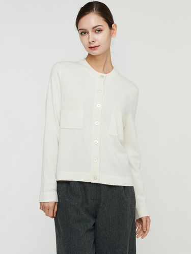 Round Neck Pocket Cardigan - murray allan - Modalova