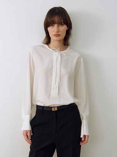 Regular fit Collarless Blouse - Mare di mari - Modalova