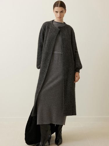 Mohair Oversized Long Cardigan - Mare di mari - Modalova