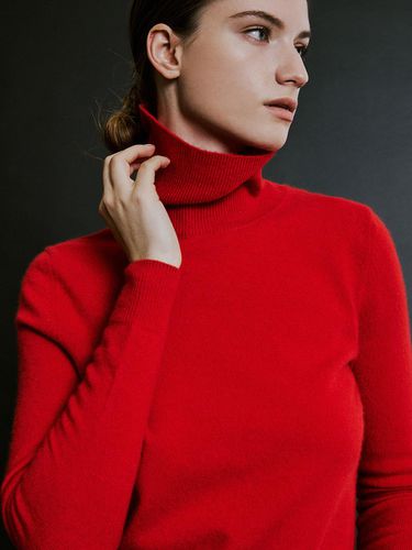 Italy Cashmere 100% Turtleneck Top - Mare di mari - Modalova