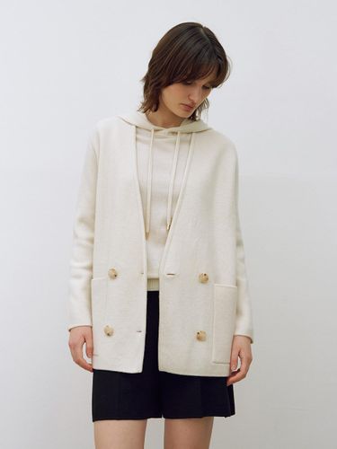 Double Breasted Pocket Knit Cardigan - Mare di mari - Modalova