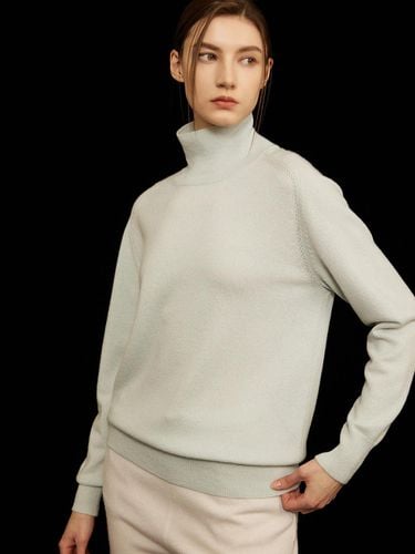 Cashmere 100% High-neck Knit Top - Mare di mari - Modalova