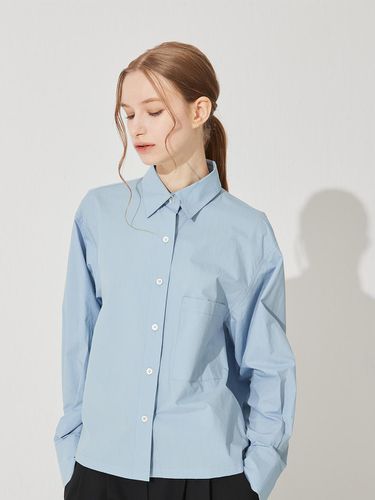 Crop shirts_Blue (BL) C42WST042 - murray allan - Modalova