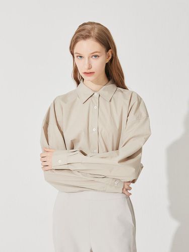 Oversized fit shirts_Beige (BE) C42WST - murray allan - Modalova