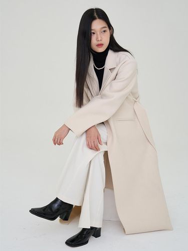 Normniq Wool Line Coat - normniq - Modalova