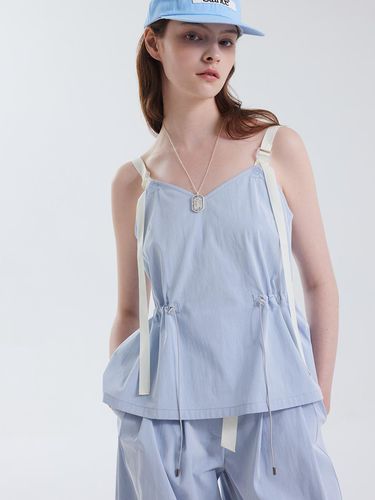 RIBBON STRAP DENIM TOP_BP6SWT1233 - BETTERKIND - Modalova