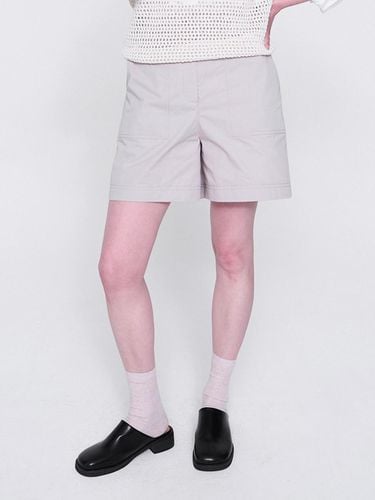 Big Pocket Bermuda Shorts_Beige - normniq - Modalova