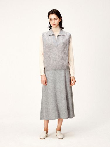 Flared Knit Skirt_C43WSK009CD - murray allan - Modalova